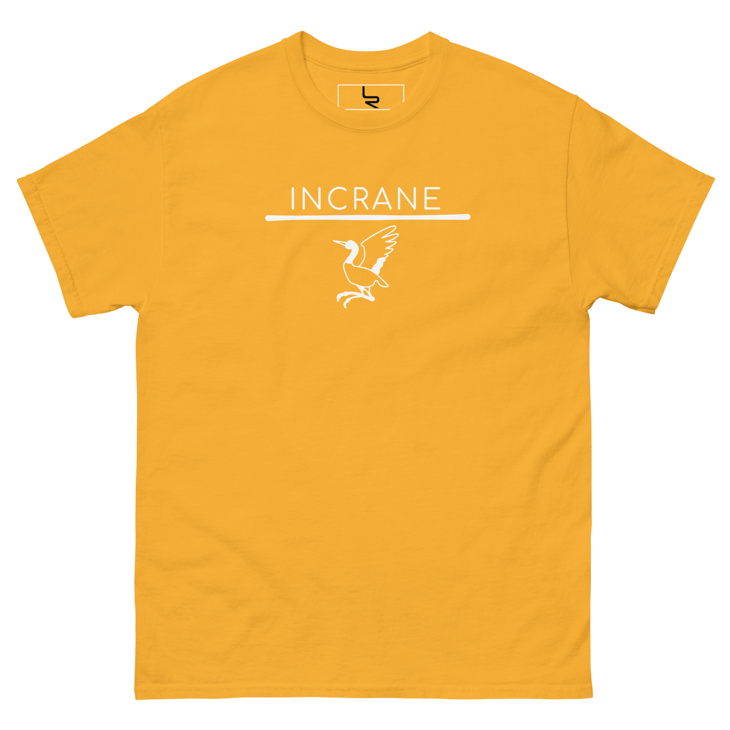 INCRANE Tee White Print