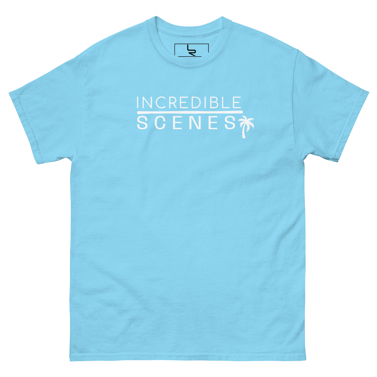 INCREDIBLE SCENES Tee White Print