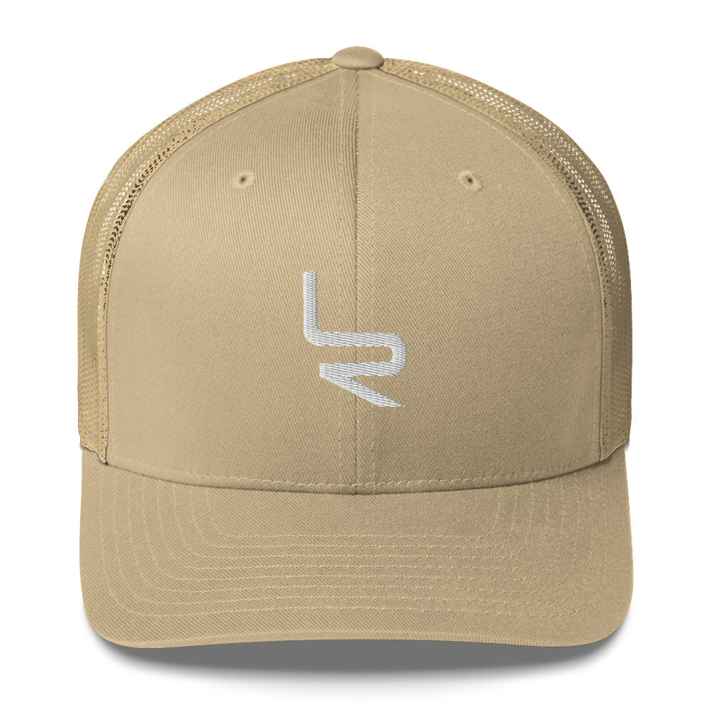 LOR White Logo - Trucker Cap