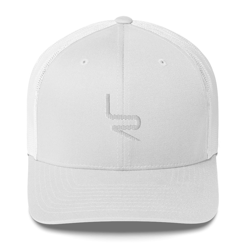 LOR White Logo - Trucker Cap