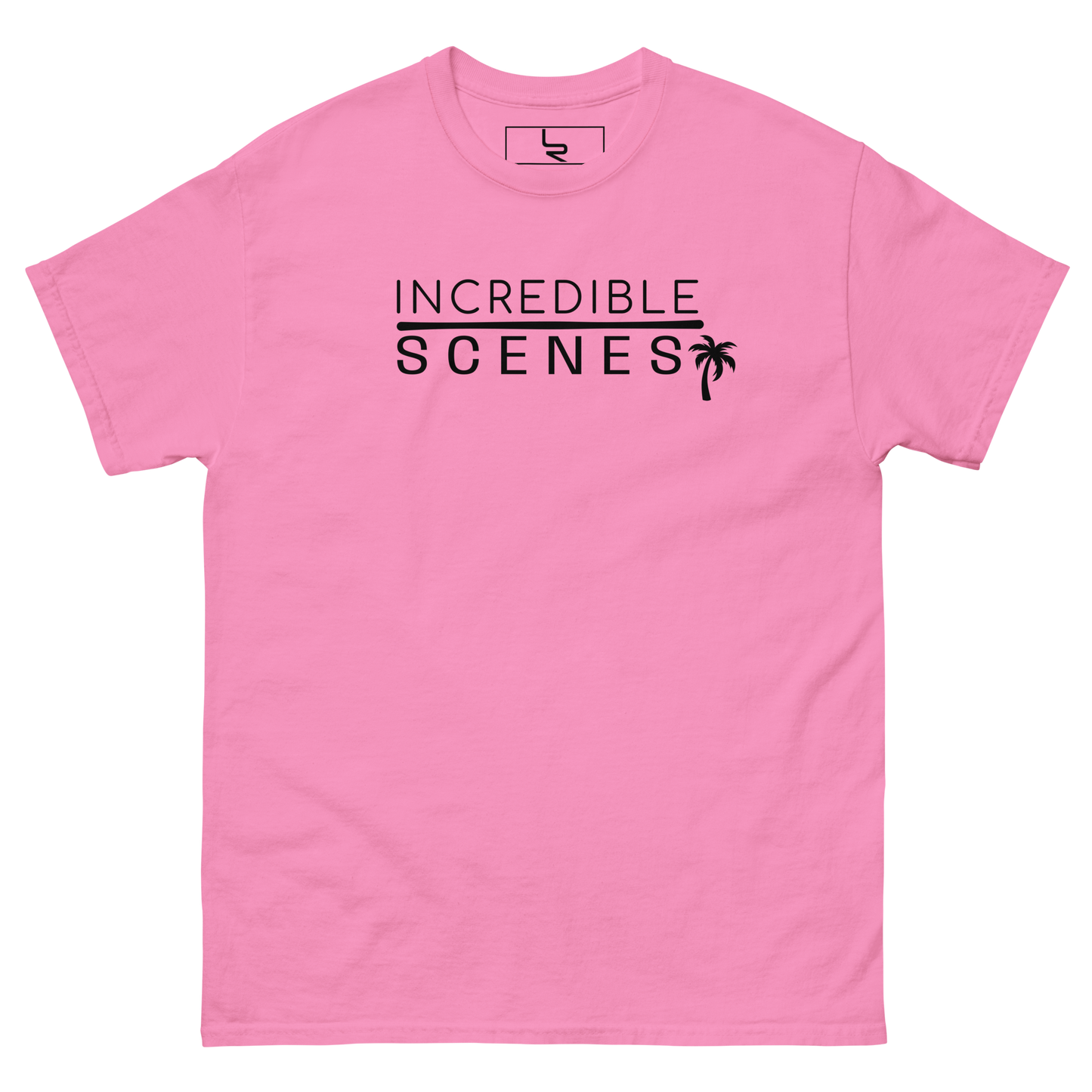 INCREDIBLE SCENES Tee Black Print