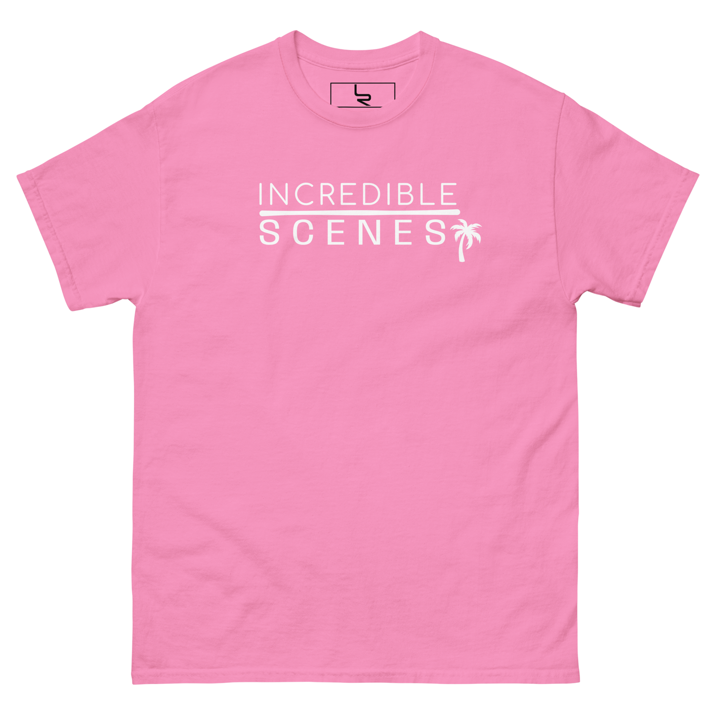 INCREDIBLE SCENES Tee White Print