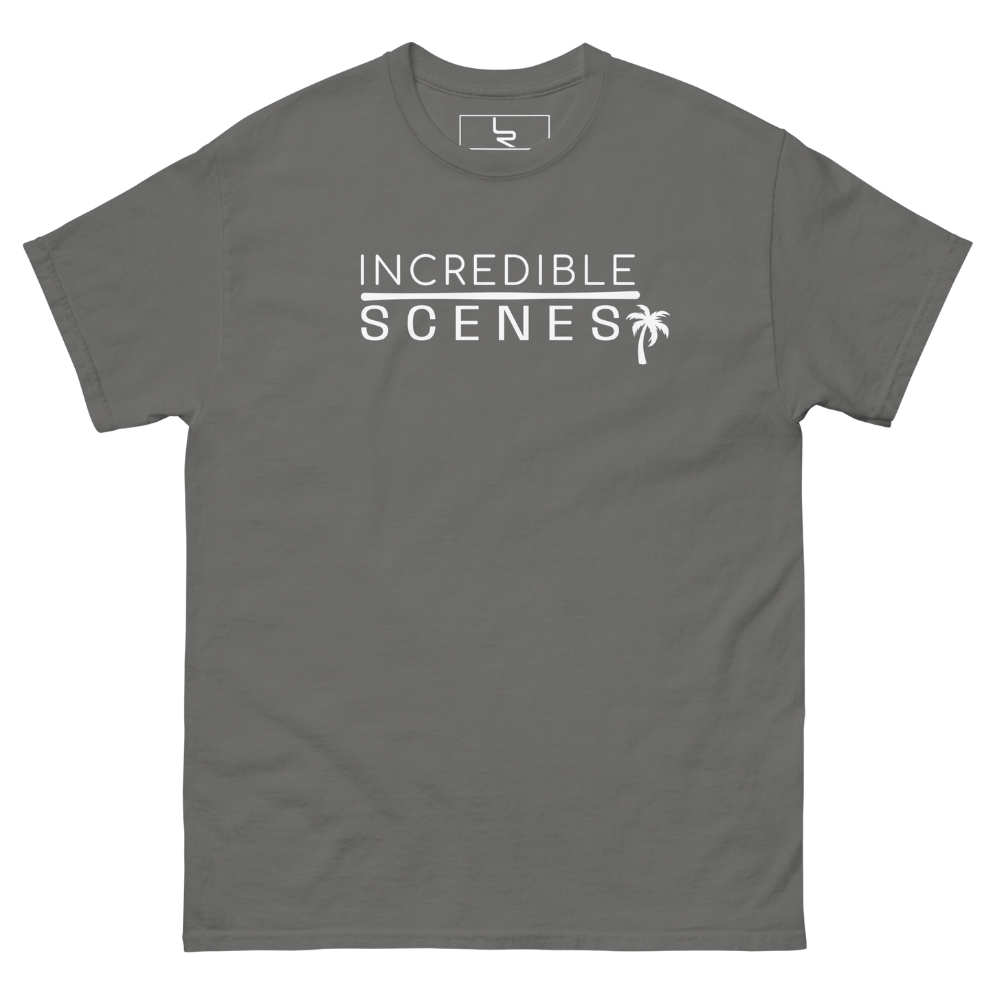 INCREDIBLE SCENES Tee White Print