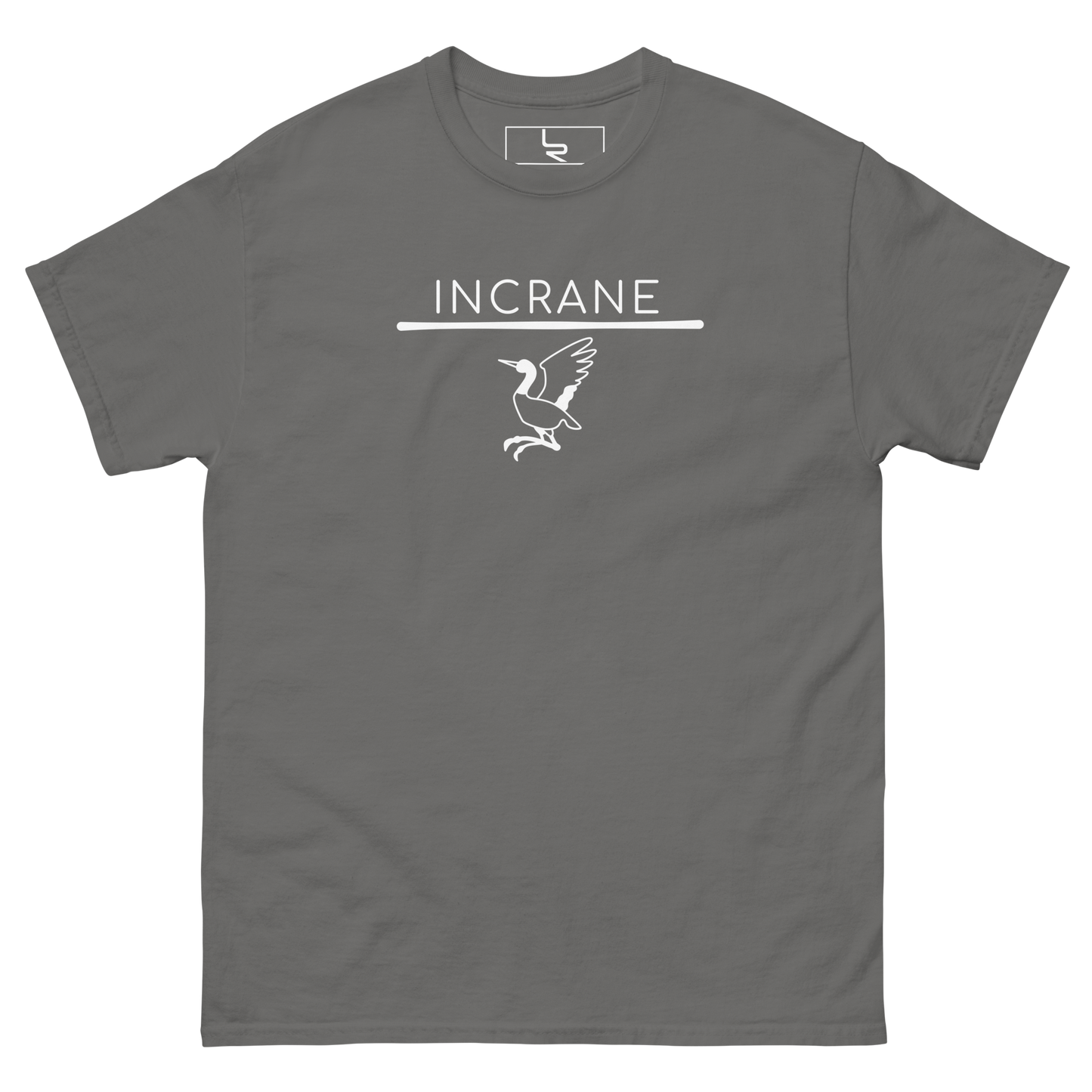 INCRANE Tee White Print