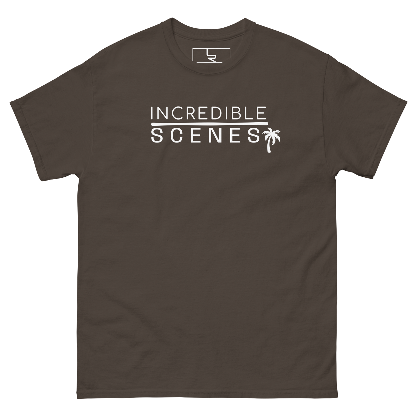 INCREDIBLE SCENES Tee White Print