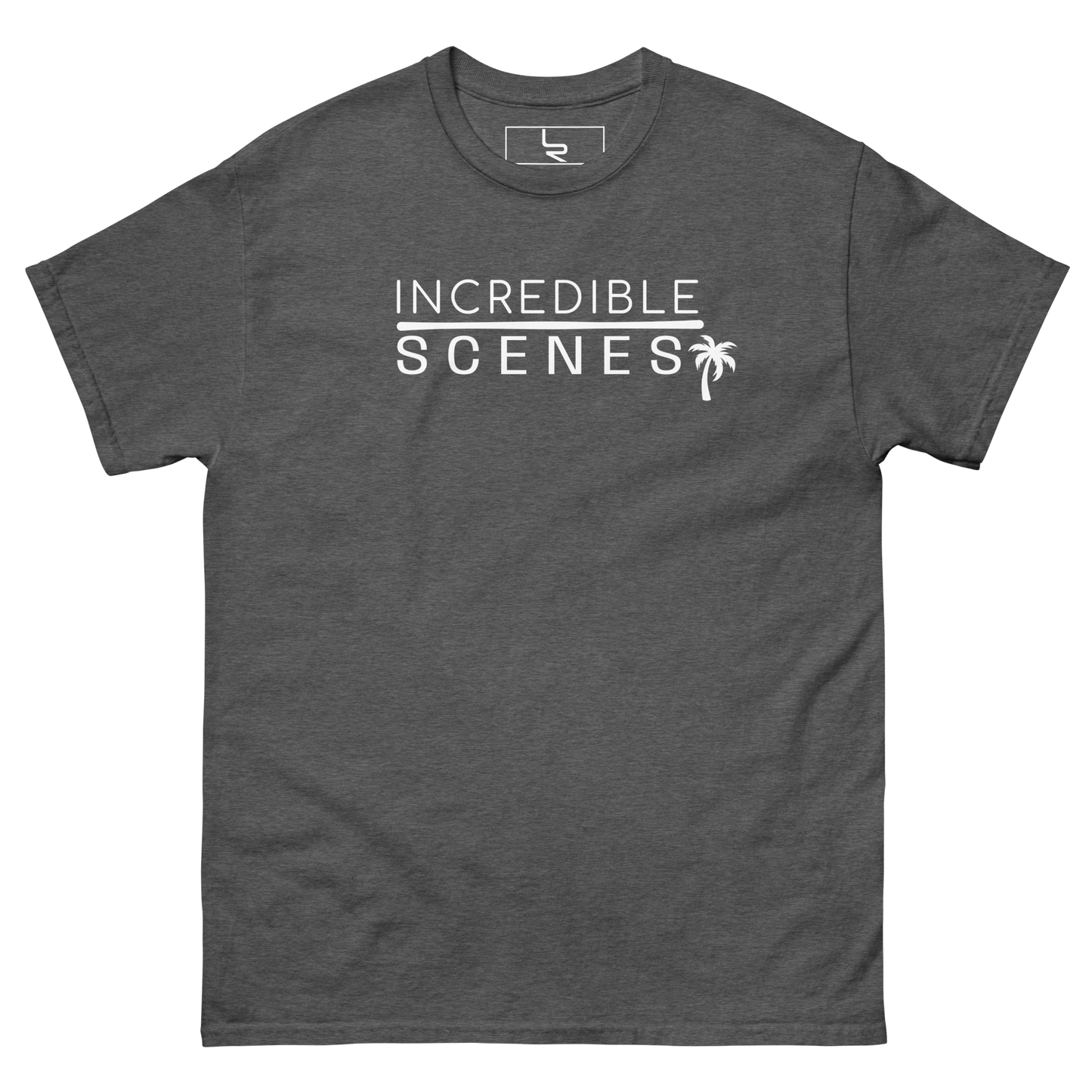 INCREDIBLE SCENES Tee White Print
