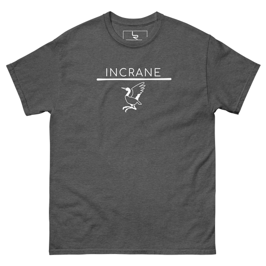 INCRANE Tee White Print