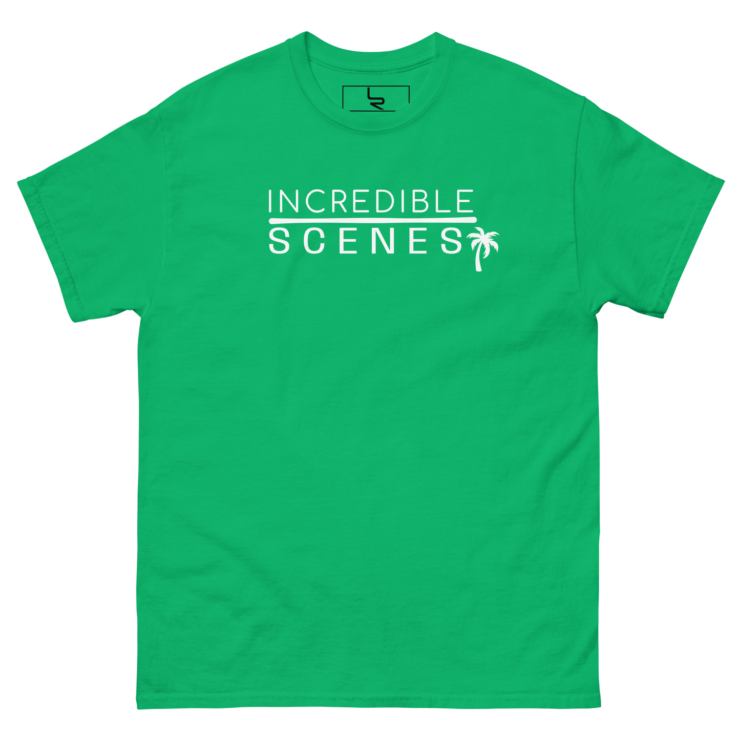 INCREDIBLE SCENES Tee White Print