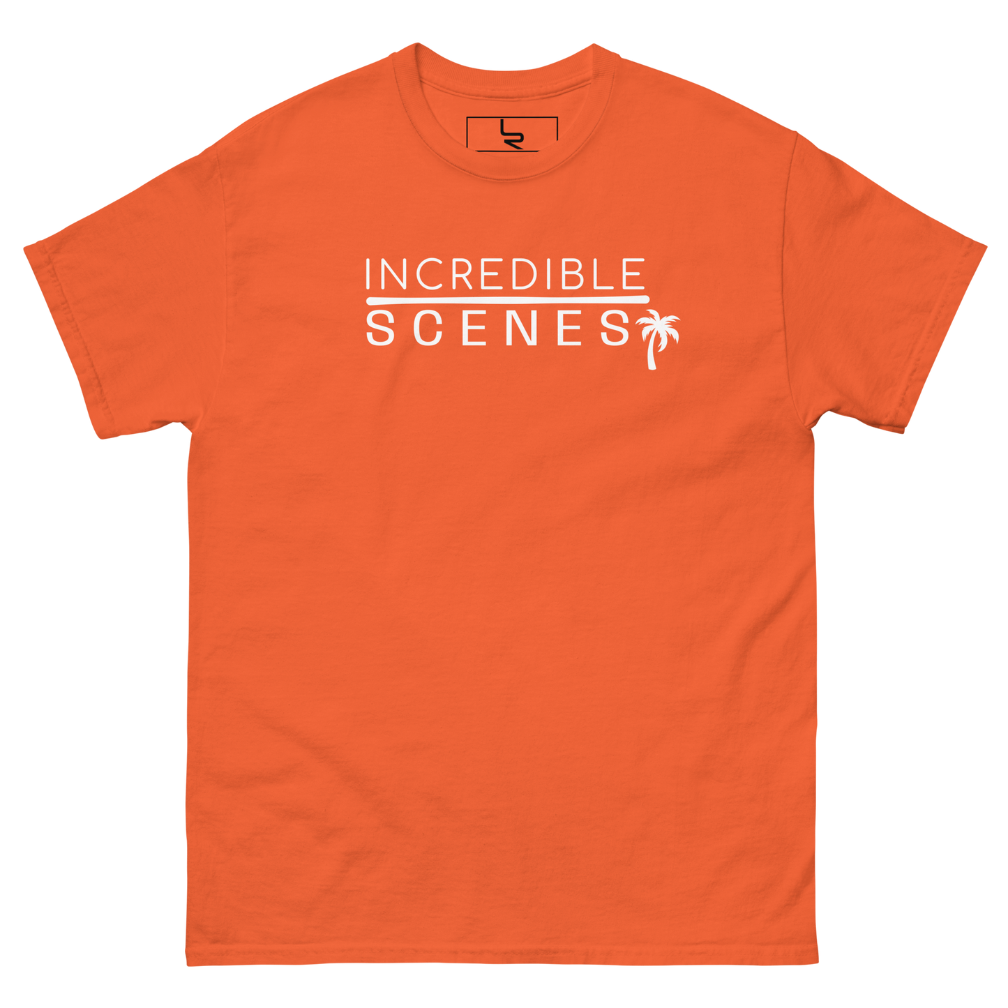INCREDIBLE SCENES Tee White Print
