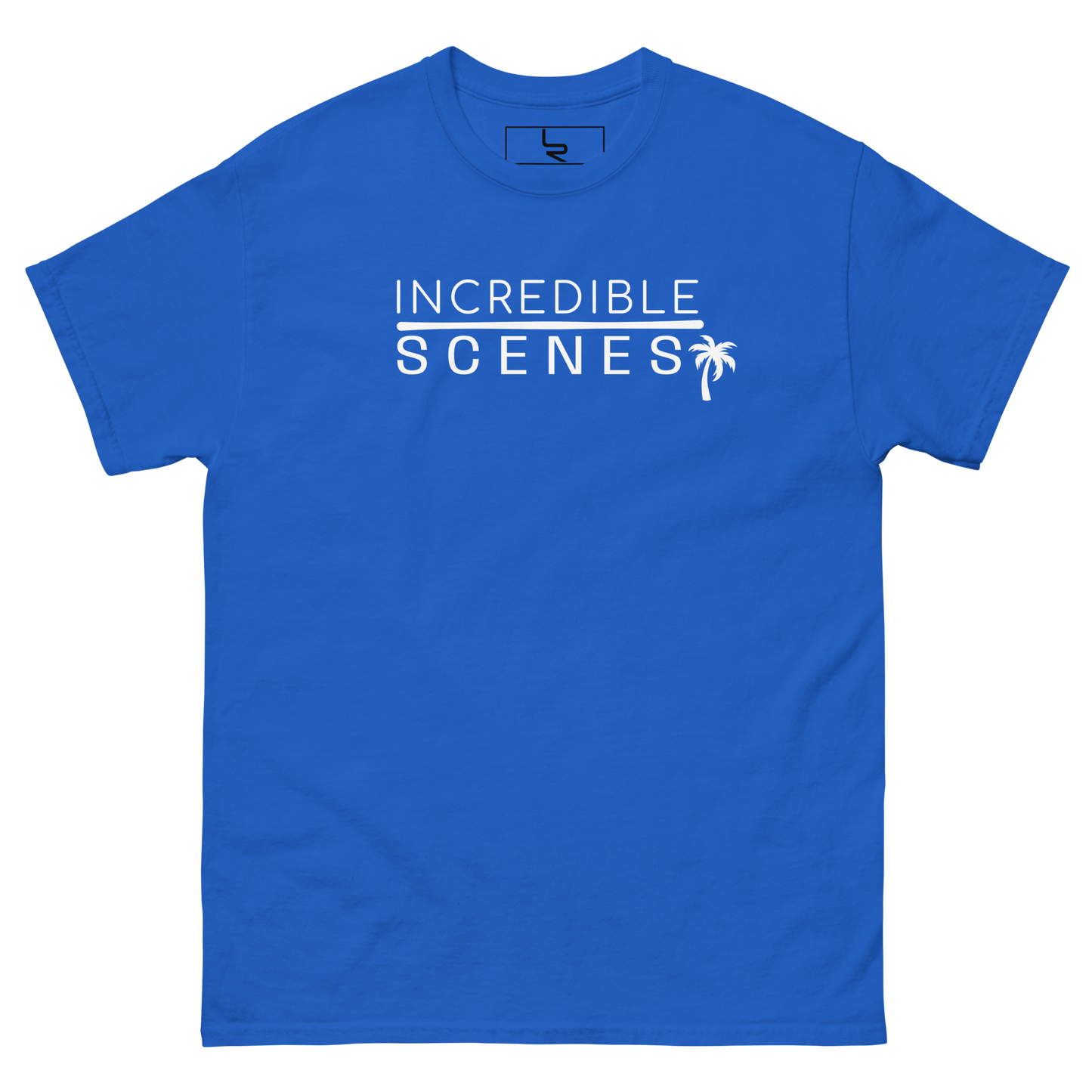 INCREDIBLE SCENES Tee White Print