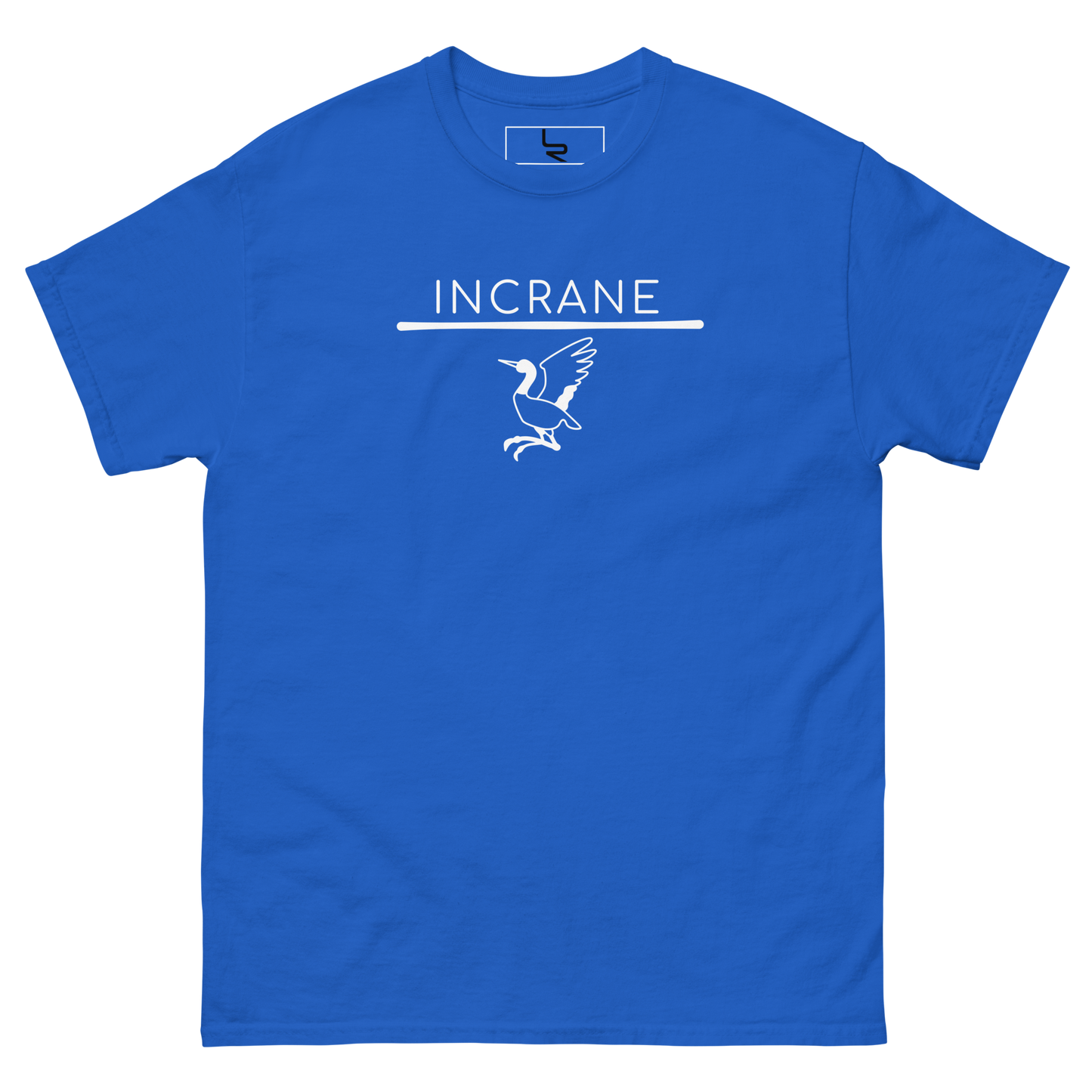 INCRANE Tee White Print